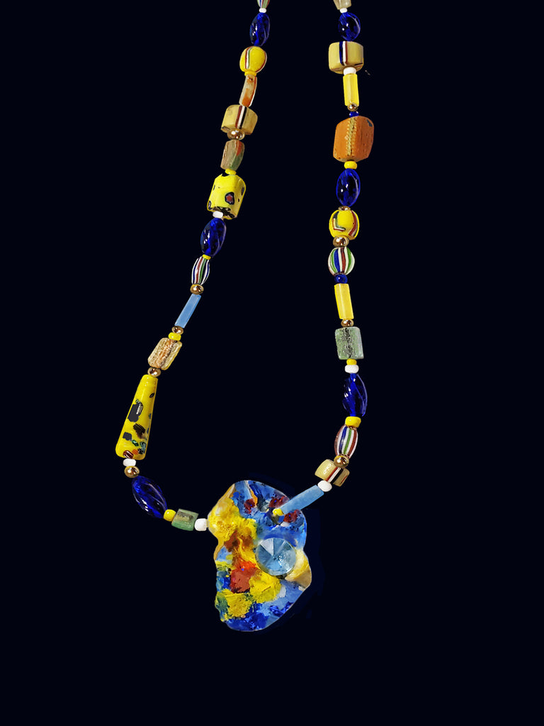 SCHEHERAZADE'S NECKLACE - ANCIENT PERSIAN GLASS AND MODERN ART